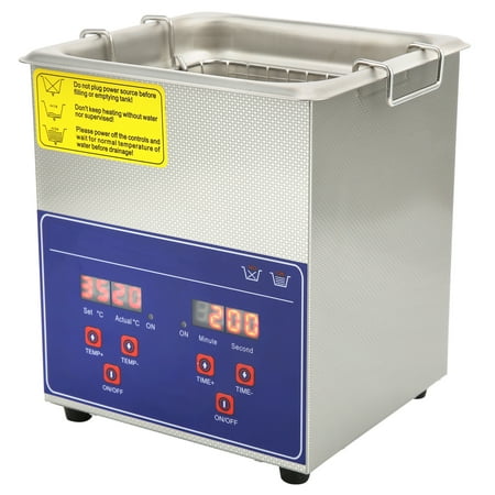 

2L Cleaner Machine Stainless Steel PS-10A Cleaner With Sound Reduction Cover For Electronic Devices For Optical Lenses AU Plug 220V EU Plug 220V UK Plug 220V US Plug 110V