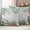 gray, variant on Green Pumpkin Outdoor Waterproof Pillow Covers, Thanksgiving Eucalyptus Leaves Wood Grain Decorative Square Throw Pillowcase Sofa Cushion Sham for Patio/Couch/Chair, 24"x24" 2 Pack