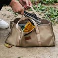 thumbnail image 4 of Tent Stake Bag Heavy Duty Tent Stakes Sacks Puncture Resistant Heavy Duty Oxford Cloth Waterproof Tent Poles Pegs Bag khaki, 4 of 4