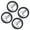 Model A-Silver, variant on Upgraded Remote Control Car Drift Tires 1/18 High Grip Design Wheel Tyre with Hubs For Professional Drifting Experience