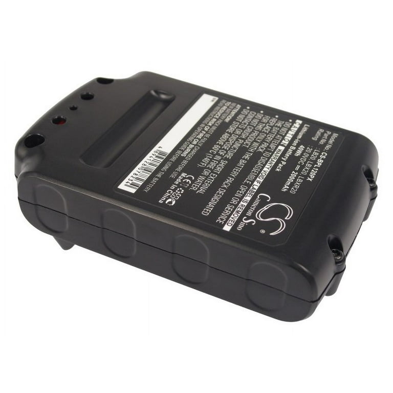 Battery for Black Decker ASL186K LSW20 LSW120 LST400 ASL188K LB20 LBX20 LBXR20