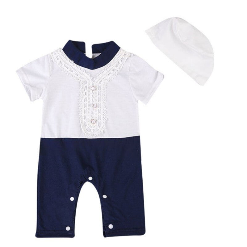 baby boy summer rompers