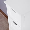 thumbnail image 6 of MAYEERTY White Bathroom Storage Cabinet, Freestanding Cabinet with Drawers, 6 of 8