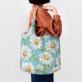 thumbnail image 6 of General Daisies Pattern Daisy Canvas Shoulder Bag for Commuting, 6 of 7