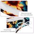 thumbnail image 3 of Starry Sky Sunflower Butterfly Swimsuit Bikini Set, Detachable Sponge, Adjustable Strap, Two-Pack - Ideal for Beach, Pool, Vacay, 3 of 6
