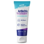 Arthritis Wonder Pain Relief Cream, 4 oz – Arthritis Pain Relief Cream for Hand, Knee, Foot and Wrist Joints – Fast-Acting, Deep Penetrating, Non-Greasy Formula with Natural Wogonin