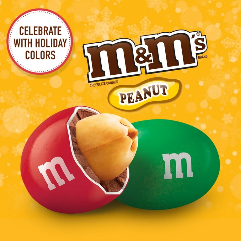 Peanut M&M's Milk Chocolate Candy - Red: 10-Ounce Bag