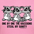 thumbnail image 3 of CafePress - One By One The Raccoons Women's Dark T Shirt - Women's Traditional Fit Dark T-Shirt, 3 of 4