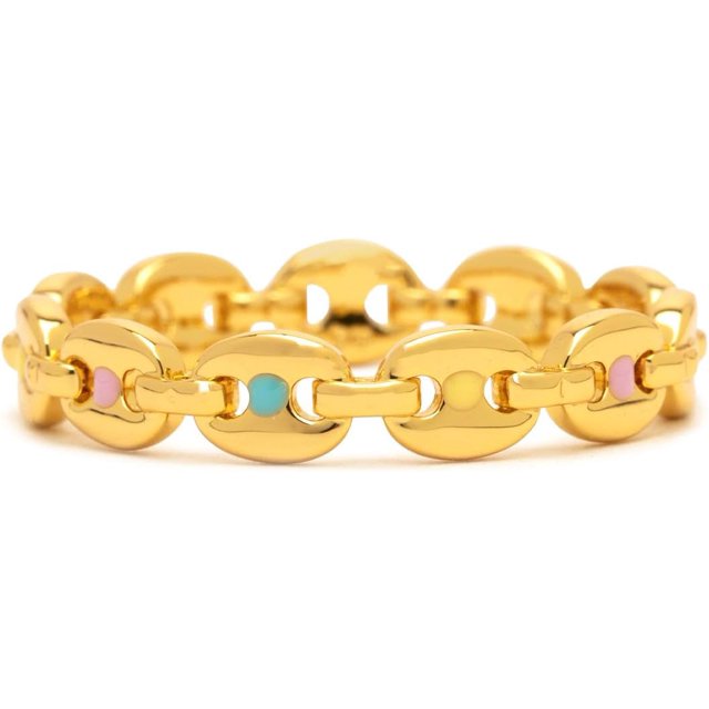 Exceptionally Delightful Rings Enamel Mariner Chain Statement Ring Boho Jewelry - Gold, Size 6-9 that offers ultimate comfort throughout your living space