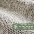 thumbnail image 6 of TOWN & COUNTRY TERRA Olea Bubble Texture Handcrafted 100% Wool Area Rug, Beige, 8'x10', 6 of 9