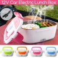 thumbnail image 2 of Soumake 12V Car Plug Travel Portable Electric Heated Heating Lunch Bento Box Container, 2 of 6