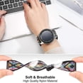 thumbnail image 3 of Correa de nailon para Samsung Galaxy Watch 4/classic/46mm/active 2/gear S3 pulsera elástica ajustable, 3 of 3