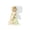 Vert Agenouillé, variante sur davian Figurine Fée Fleur Résine Art Artisanat Collectionnable Centre de Table Sculpture Créative Ornement Décoratif Figurine Fille Adaptée pour Étagère Bibliothèque Chambre Salon Vert à Genoux