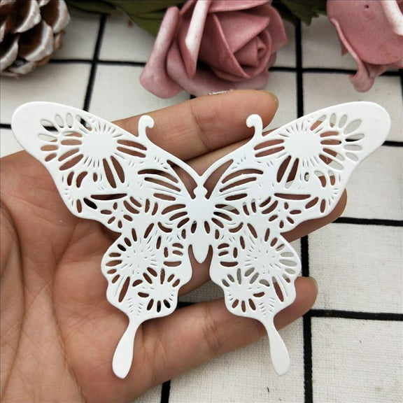 Die Cuts for Card Making, Ouginx Lace Butterfly Metal Cutting Dies DIY Die Cutters Die Stencils for Scrapbooking, Embossing & More