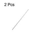 thumbnail image 3 of 1.5mm x 100mm 304 Stainless Steel Solid Round Rod for DIY Craft - 2Pcs, 3 of 5
