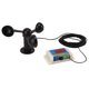 thumbnail image 1 of Anemómetro de grúa torre con 3 aspas de ventilador alarma antiinterferencias medidor de velocidad del viento USB 5V para windsurf ANGGREK Otros, 1 of 8