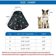 thumbnail image 3 of Moons Planets Galaxy Soft Cat Dog Recovery Collar Adjustable Cat Cone Wound Healing Protective After Surgery for Medium Dogs, 3 of 7