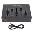 thumbnail image 2 of Stereo EQ Equalizer, Volume Control Low Noise Interference Resistant EQ Equalizer  for Electronic Musical Instruments, 2 of 7