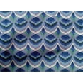 thumbnail image 4 of oneOone Cotton Poplin Fabric Waves Flame Stitch Printed Fabric 1 Yard 42 Inch Wide, 4 of 4