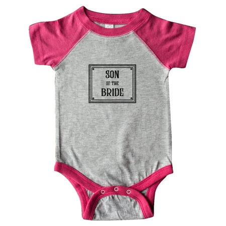 

Inktastic Son of the Bride Gift Baby Boy Bodysuit