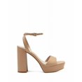 thumbnail image 2 of Vince Camuto Womens Pendry Platform Heel Sandal Heeled 11 Sandstone, 2 of 2