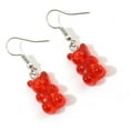 thumbnail image 1 of Minnieouse Gancho para la oreja Regalo del Día de San Valentín Decoraciones de dama Pendiente de gota Encantador Patrón largo Pendientes Type3 NO3, 1 of 6