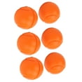 thumbnail image 1 of Tennis Racket Vibration Dampeners, Racquet String  Effective Protection Improve Comfort Silicone 6 Pcs Ball Shape  For Training White,Fluorescent Yellow,Orange, 1 of 8