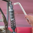 thumbnail image 1 of KONTONTY Ratchet Extension Bar Silver with Curved Rod for Effective Car Repairs, 1 of 8