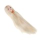 thumbnail image 1 of Piezas de muñeca articuladas esférica con cabello dorado claro para 1/6 DIY, 1 of 9