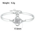 thumbnail image 6 of Sdmnsg-T To My Daughter Love Knot Bracelet From Dad With Heartfelt Message & Elegant Box, Bracelet Gifts For Daughter, Valentines Day, Graduation, Birthday, Wedding, Christmas Gifts From Dad, 6 of 22