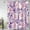 Purple, variant on Purple Floral Shower Curtain Chic Flowers Botanical Pastoral Printed Shower Curtains for Modern Aesthetic Bathroom Bathtubs Decor Washable Durable Polyester Fabric 72x72 Inch with Hooks