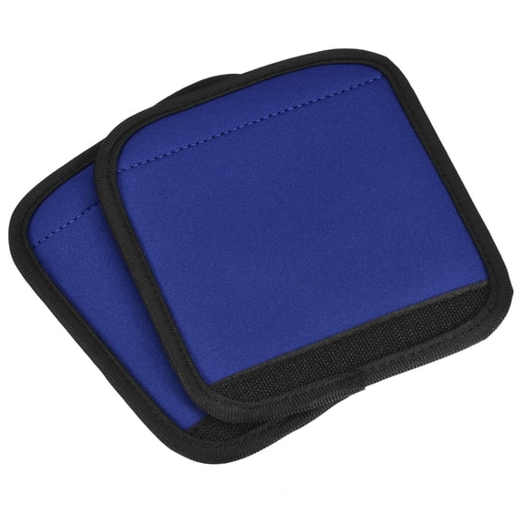 Uxcell Identifier Suitcase Wrap Accessories Luggage Handle Grips, Dark Blue 2 Pack