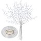 thumbnail image 5 of GARNECK - Ramo artificial de 50 tallos de 17 cm con cuentas acrílicas, ramas de flores, espray de cuentas para bodas, manualidades (blanco), 5 of 6