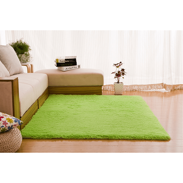 SAYFUT Smooth Soft Large Shaggy Fluffy Rugs Anti-Skid Area Rug Dining Room  Home Bedroom Floor Mat, Non Slip Area Rug Pad for Wood Floor Anchor Grip  Carpet Pad Grippers for Area Rugs