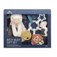 thumbnail image 1 of Itzy Ritzy Farm Toy Gift Set - Includes Cow Lovey & Farm-Themed Busy Ring Car Seat and Stroller Toy - Features Crinkle Sounds, Engaging Textures & Silicone Teething Relief (Farm), 1 of 5