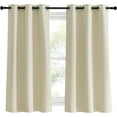 thumbnail image 2 of XIACOCO-White Sheer Curtains 84 Inches Long 2 Panels Set, Sheer White Curtains For Living Room/Bedroom, Rod Pocket Voile Sheer Panel Drapes, 2Pcs, Each 42" W X 10801" L, 2 of 4