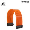 thumbnail image 3 of FormulaMod Fm-N24P ATX 24Pin Power Extension Cable For Motherboard 24 Pin 18AWG Solid Color Cables With Cable Comb, 3 of 5