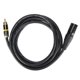 thumbnail image 1 of Cable XLR macho a RCA macho JORINDO, cable de micrófono XLR a RCA duradero para equipos de audio, JD6062-2M, 1 of 14