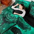thumbnail image 4 of Castle Fairy Girls Romantic Rose Bedding Comforter Set,Valentine's Day King Bedding Sets, 4 of 8