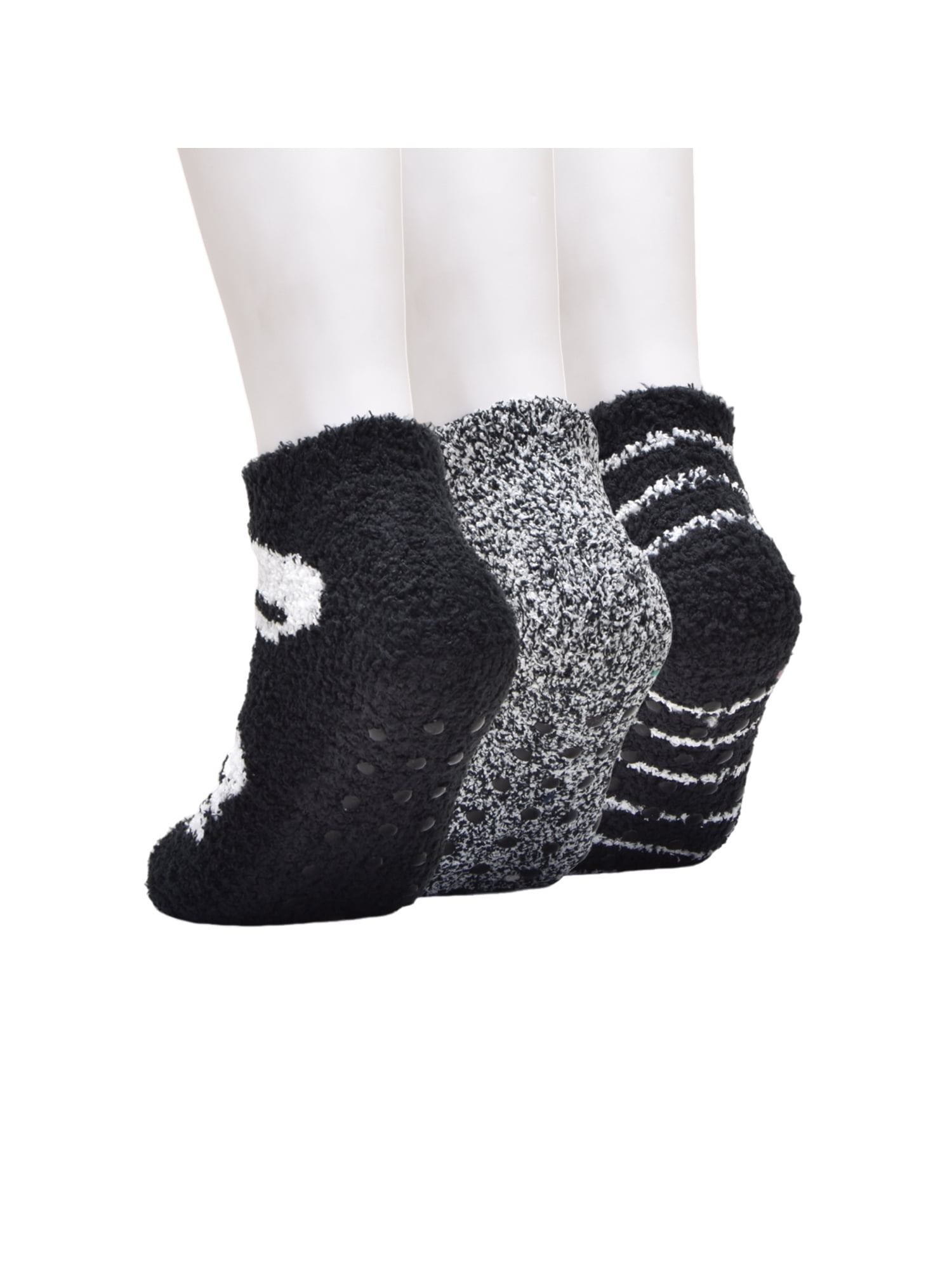 Wonder Nation Boys Skull Icon Cozy Ankle Socks, 3-Pack, Size S, Shoe Sizes 4-8.5