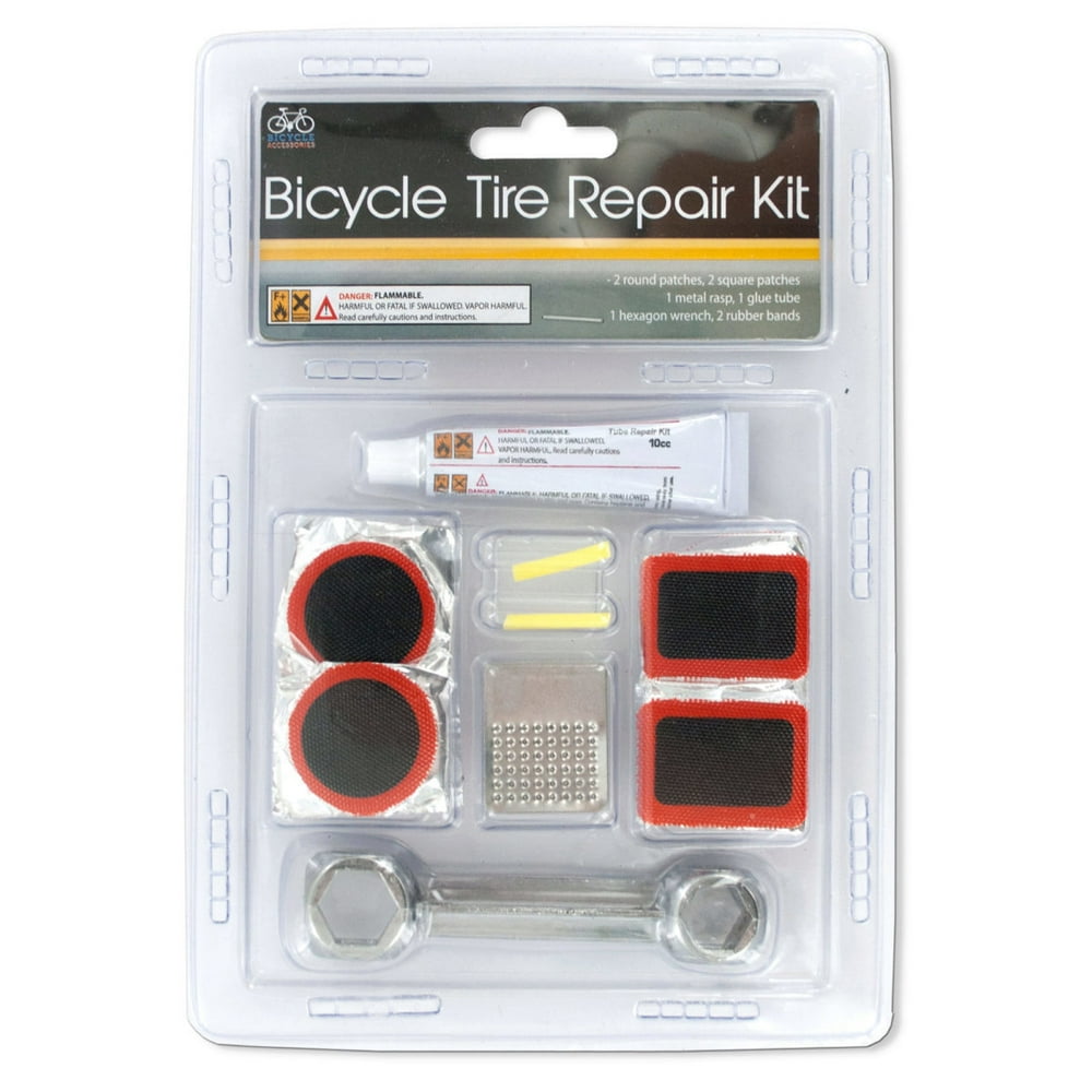 Bicycle Tire Repair Kit Case Pack 12