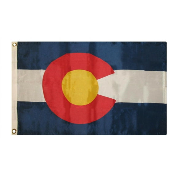 2x3 Colorado State Nylon Flag 2'x3' Banner Grommets Fade Resistant Premium