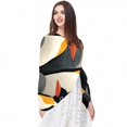 thumbnail image 5 of Penguin Breathable Chiffon Yarn Silk Head Scarf 180*73 - Lightweight Translucent Wrap, 5 of 6