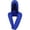 Blue, variant on Men's Hooded Quick Dry Towel Wrap Sleeveless Cooling Shawl Sun Protection Cape for Outdoor Free Size