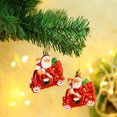 thumbnail image 3 of piezas/juego de adornos colgantes para árbol de Navidad, bastón de caramelo rojo y blanco, regalos de Navidad para el hogar, decoración navideña de Año Nuevo 2024, 3 of 5