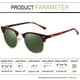 thumbnail image 4 of Gafas de Sol Joopin Polarizadas Semi-Aro UV400 para Hombres y Mujeres, 4 of 7