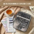 thumbnail image 3 of ZUXONGSY Vintage Deer Print Large Quilted Bible Case for Women with Handles, Durable Carrying Bag for Bible Study Supplies, Perfect Christian Gift Idea, 3 of 7