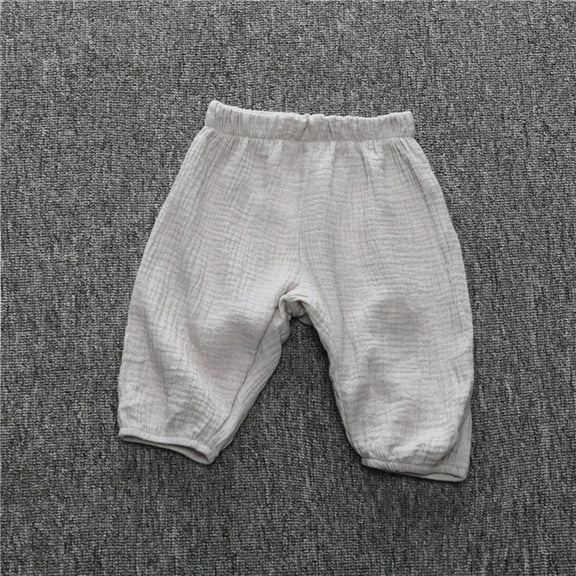 Pants for Kids Elastic Waist Joggers Solid Pant Youth Athletic Clothes Size 2-3 Years