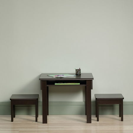 Sauder Kids Table And Stool Set Cherry