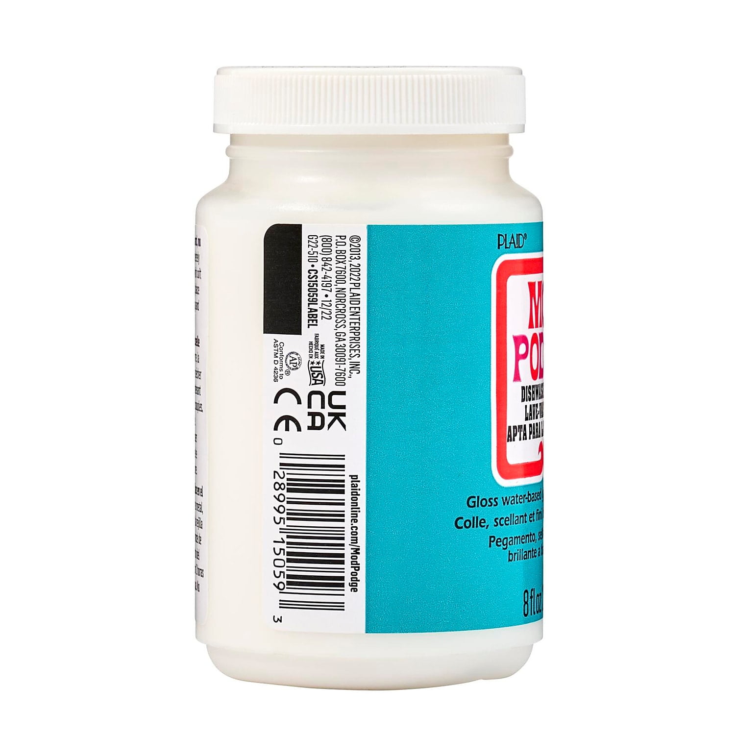 Mod Podge Decoupage Glue Gloss 8oz. 3/Pack (MODCS15059-3)